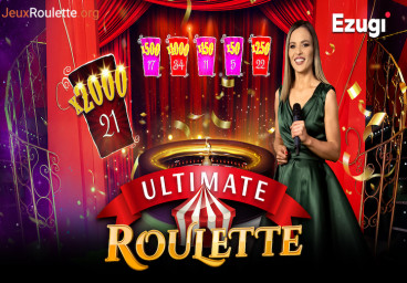 Ultimate Roulette : le développeur Ezugi lance sa première émission de jeu en direct